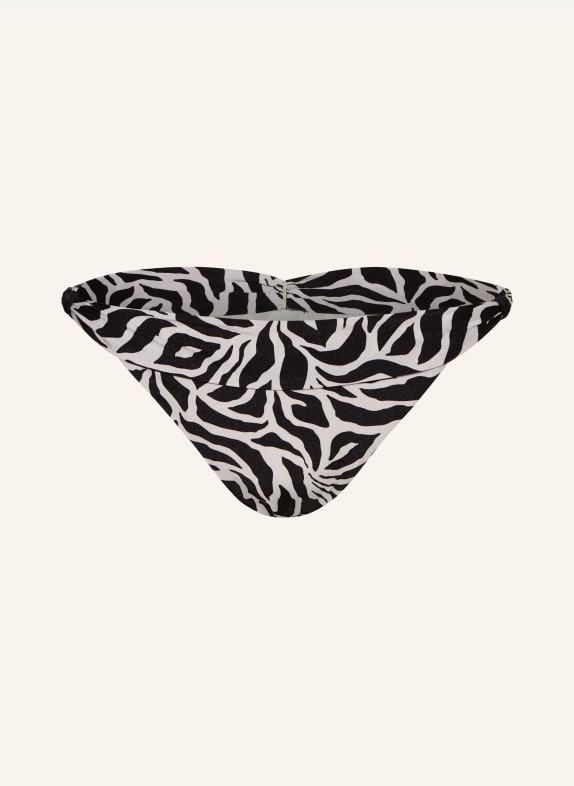 BANANA MOON COUTURE Basic bikini bottoms ZEBRAS MIVRA BLACK/ ECRU
