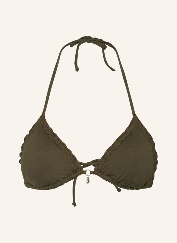 BANANA MOON Triangel-Bikini-Top COLORSUN CIRO KHAKI