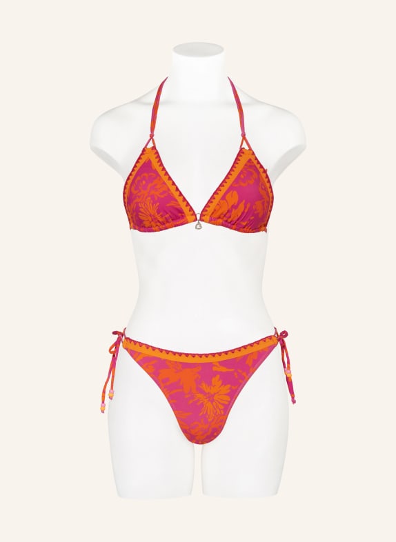 BANANA MOON Triangel-bikinitop ALTHEA BLUCO FUCHSIA / ORANJE