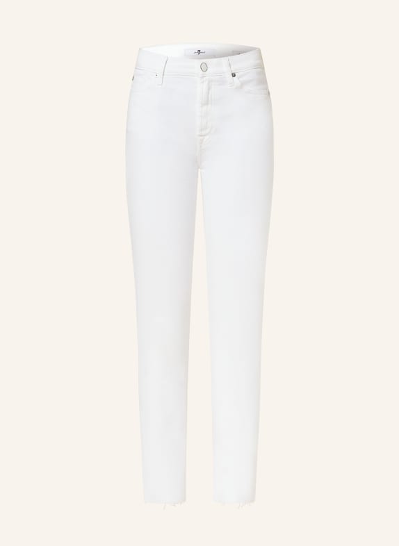 7 for all mankind 7/8 jeans WHITE