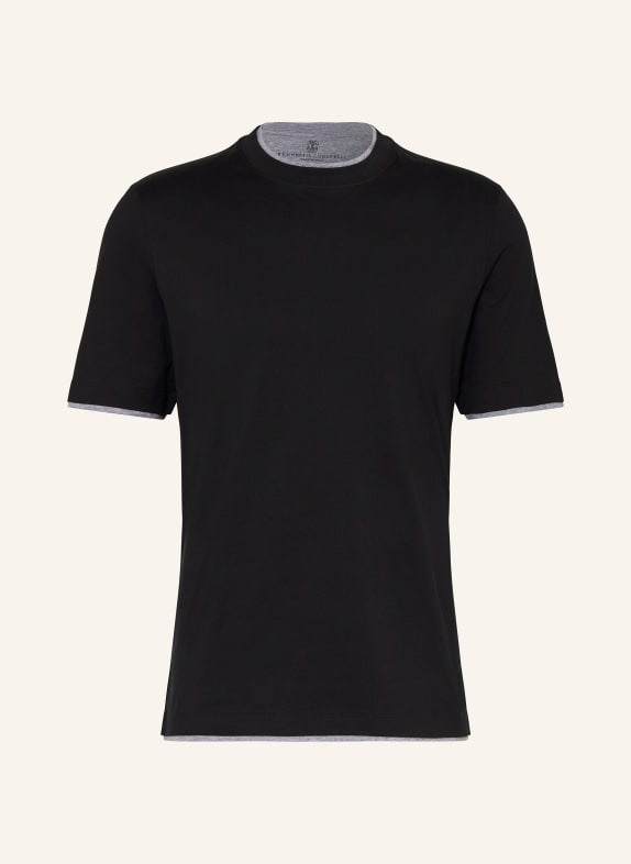 BRUNELLO CUCINELLI T-shirt BLACK