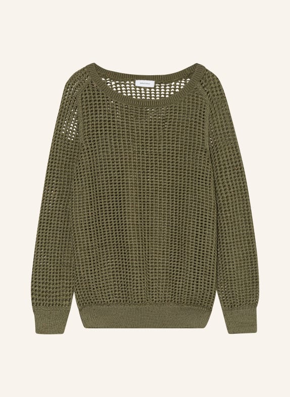 darling harbour Sweater with sequins KHAKI