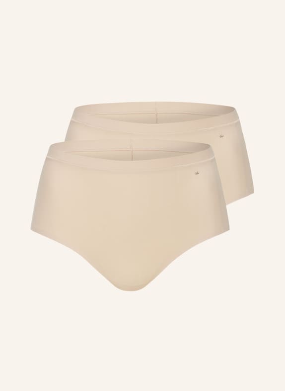 Triumph 2-pack high-waisted briefs SMART MICRO NUDE
