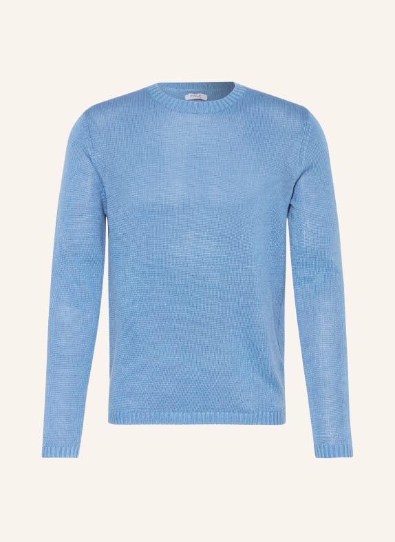 PAUL Linen sweater BLUE