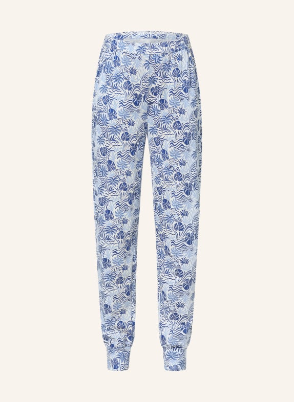 CALIDA Pajama pants BLUE/ WHITE/ LIGHT BLUE