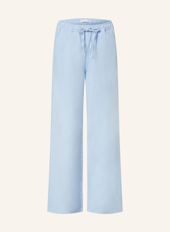 MRS & HUGS Kalhoty v joggingovém stylu LIGHT BLUE