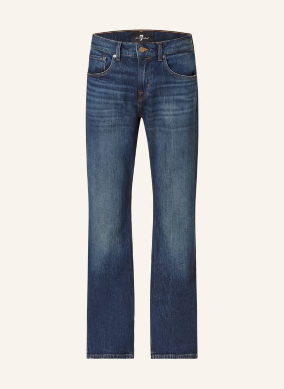 7 for all mankind Jeansy BRETT UPGRADE bootcut fit GRANATOWY