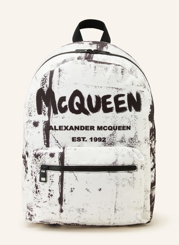 Alexander McQUEEN Backpack BLACK/ WHITE