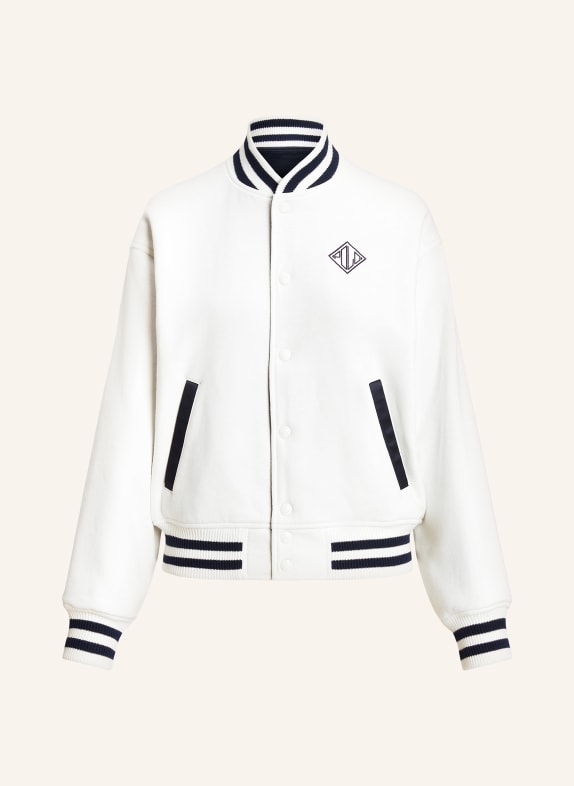 POLO RALPH LAUREN Reversible college jacket WHITE