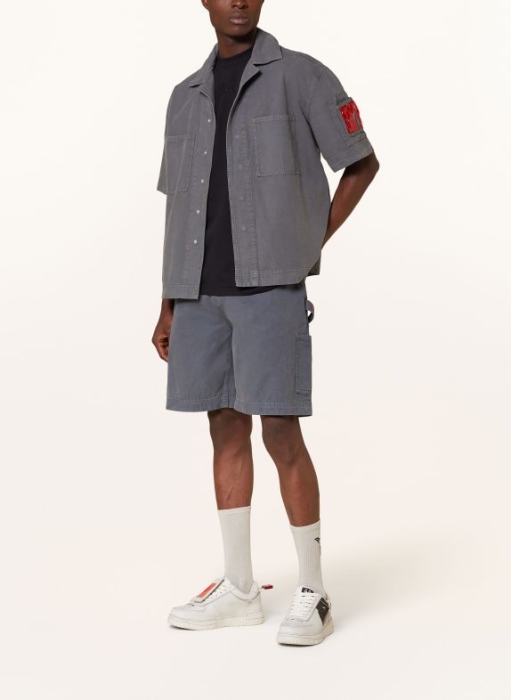 44 LABEL GROUP Cargo shorts GRAY