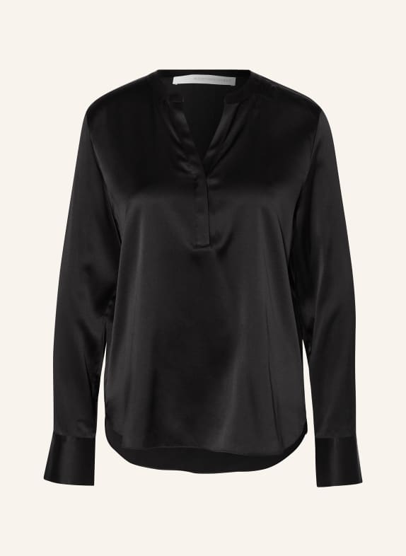 HERZEN'S ANGELEGENHEIT Shirt blouse in silk BLACK