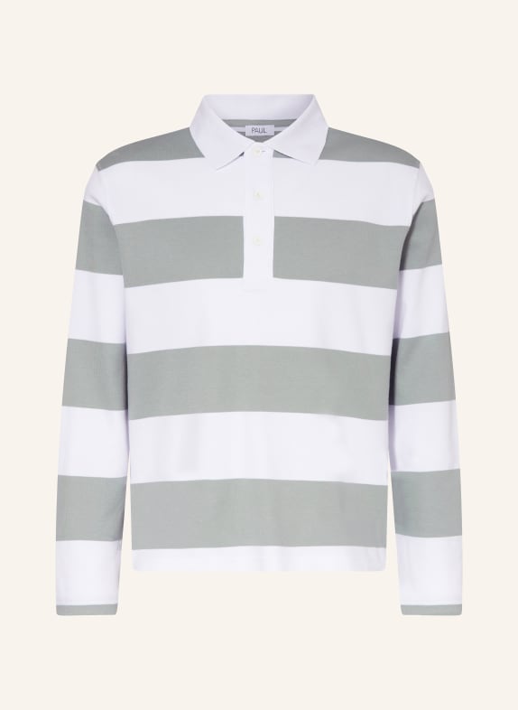 PAUL Rugby shirt GREEN/ WHITE