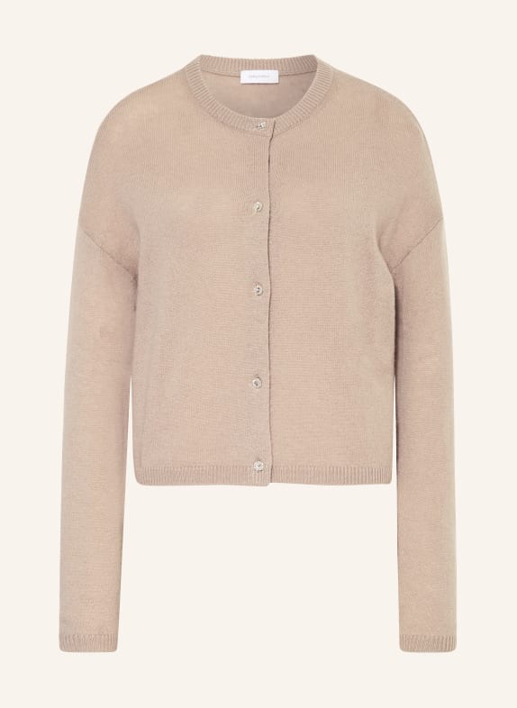 darling harbour Cardigan with cashmere BEIGE