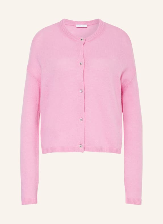 darling harbour Cardigan with cashmere PINK