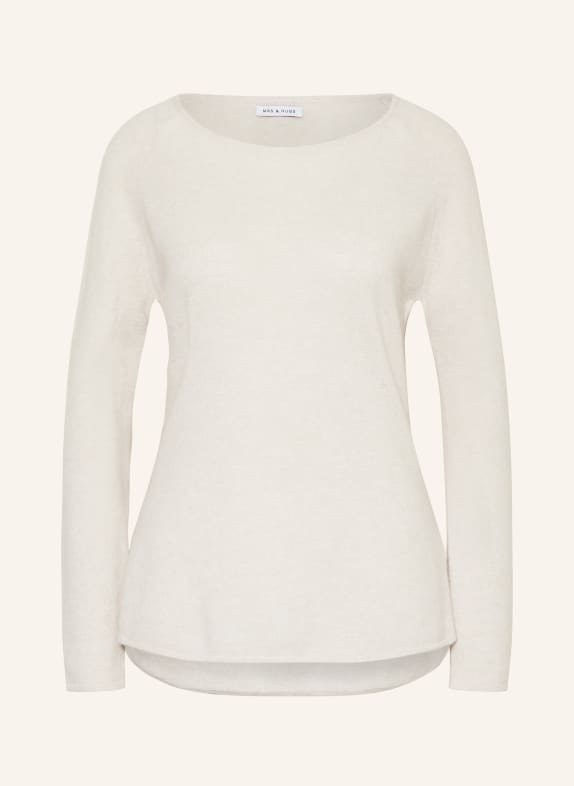 MRS & HUGS Cashmere-Pullover CREME