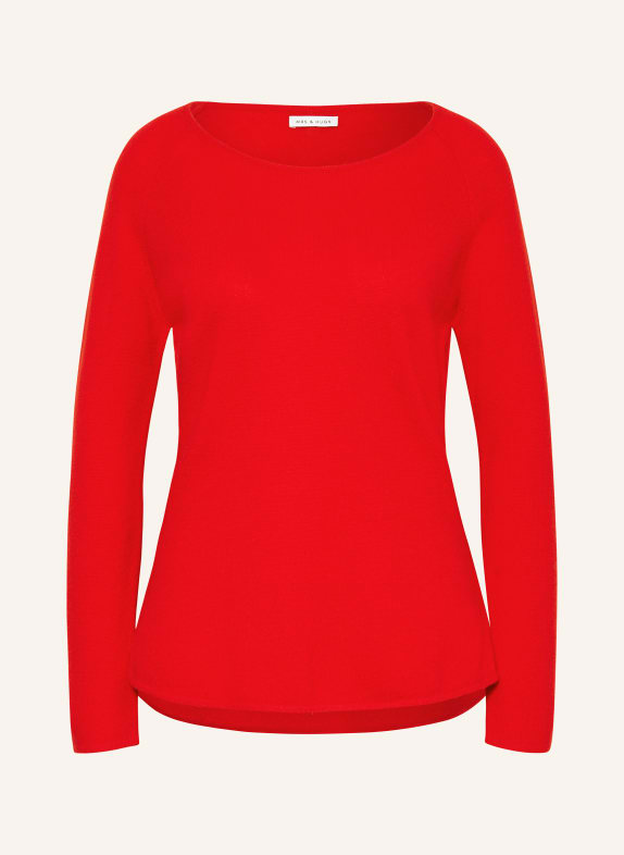 MRS & HUGS Cashmere sweater RED