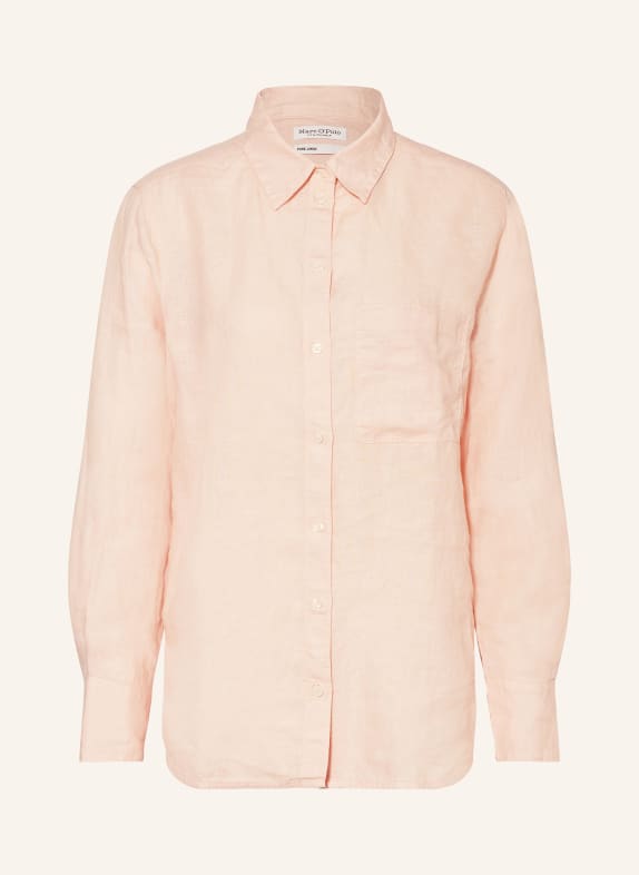 Marc O'Polo Shirt blouse made of linen LIGHT PINK