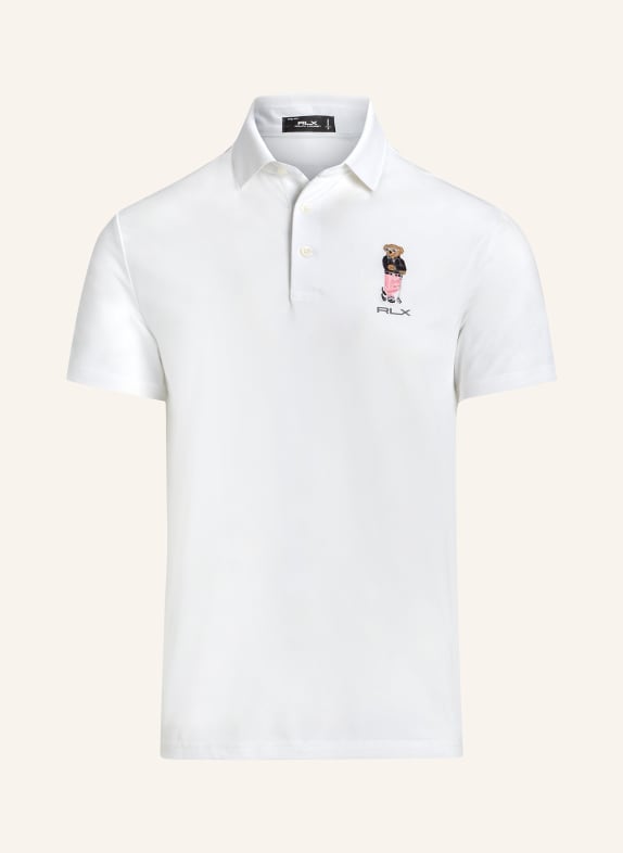 RLX RALPH LAUREN Piqué polo shirt relaxed fit WHITE