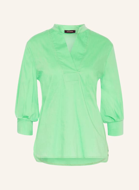 MORE & MORE Shirt blouse with 3/4 sleeves LIGHT GREEN