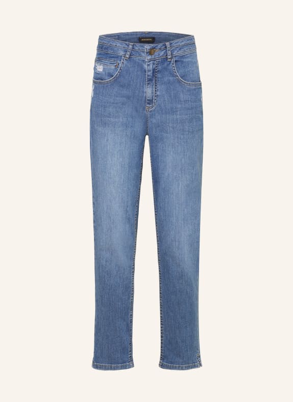 MORE & MORE Jeansy mom 0962 middle blue denim