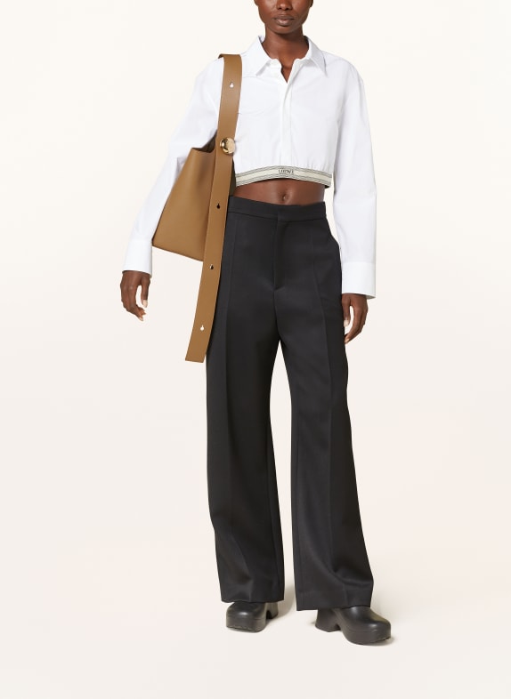 LOEWE Håndtaske PEBBLE BUCKET MEDIUM BRUN
