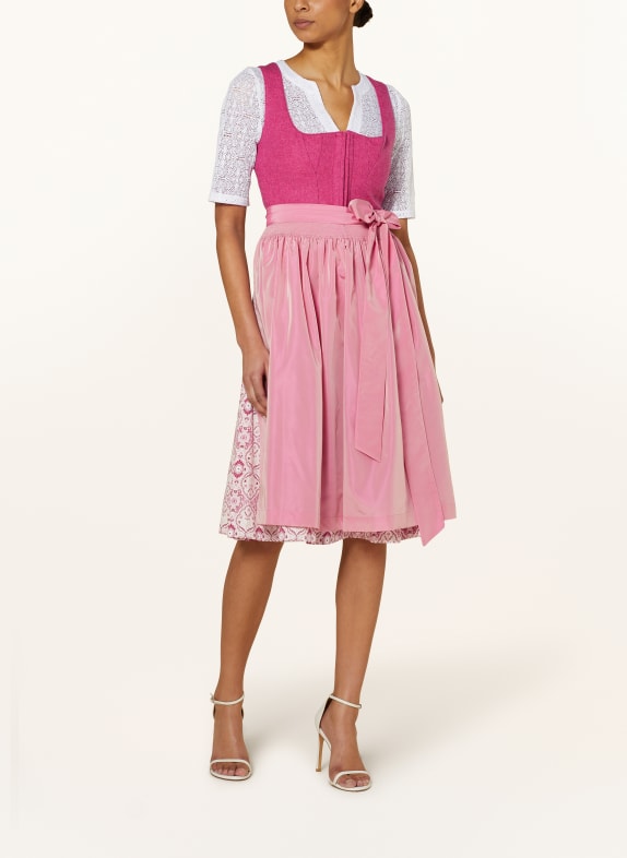 WALDORFF Dirndlblouse van kant WIT