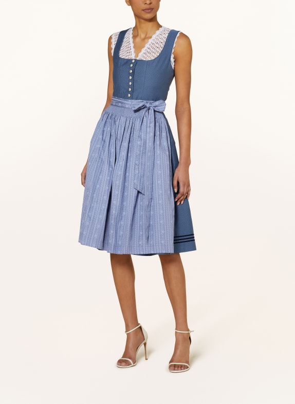 WALDORFF Dirndlblouse met kant WIT