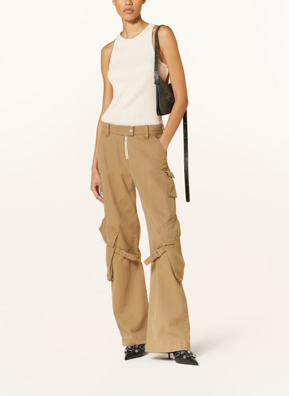 Acne Studios Top KREMOWY