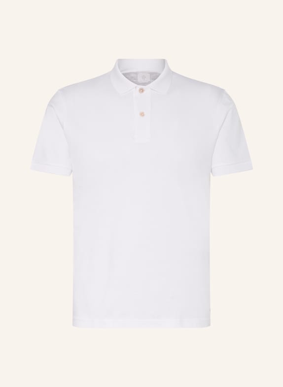 eleventy Knitted polo shirt WHITE