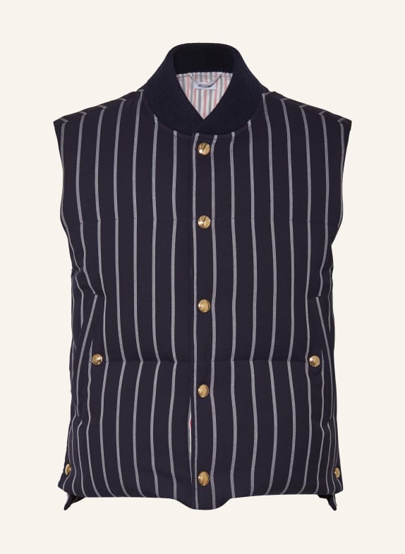 RWB-stripe cotton vest | Thom Browne | Eraldo.com