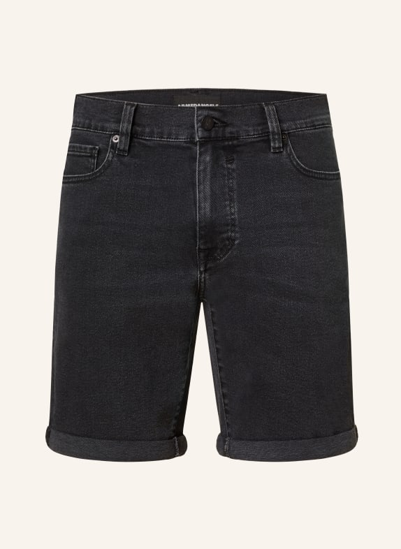 ARMEDANGELS Denim shorts NAAILO slim fit 2438 black washed authentic
