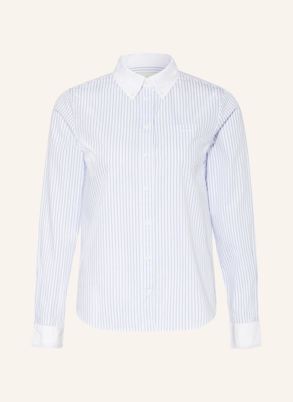 GANT Hemdbluse WEISS/ HELLBLAU