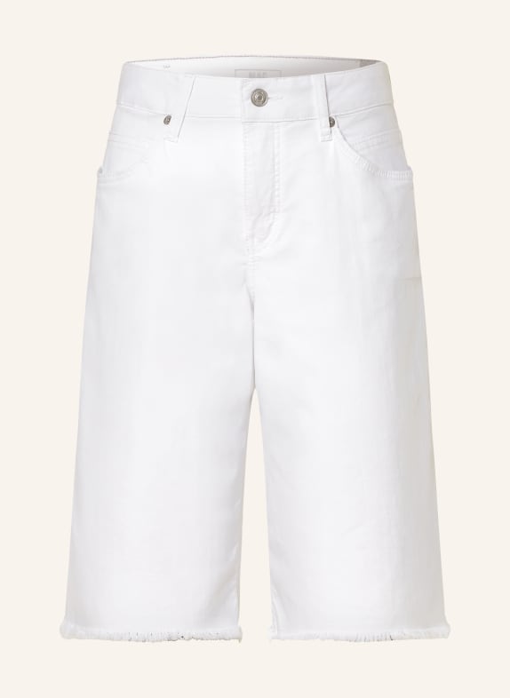 MAC Szorty jeansowe RICH D010 WHITE DENIM