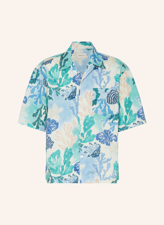 GANT Resort shirt comfort fit BLUE/ GREEN/ CREAM