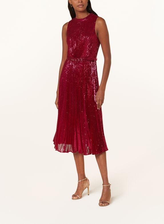 Phase Eight Cocktail dress SIMARA with sequins PINK