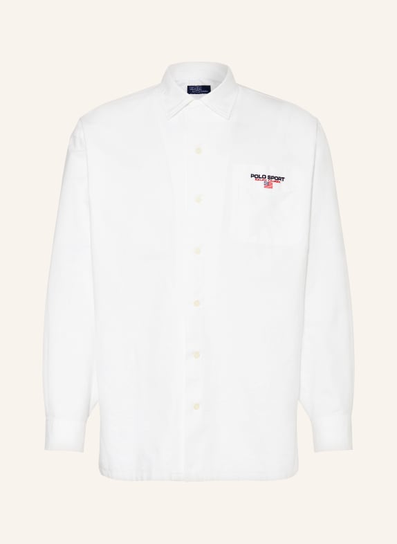 POLO SPORT Oxford shirt comfort fit WHITE