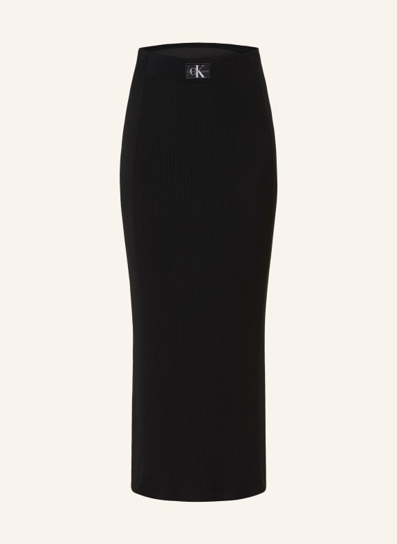 Calvin Klein Jeans Knit skirt BLACK