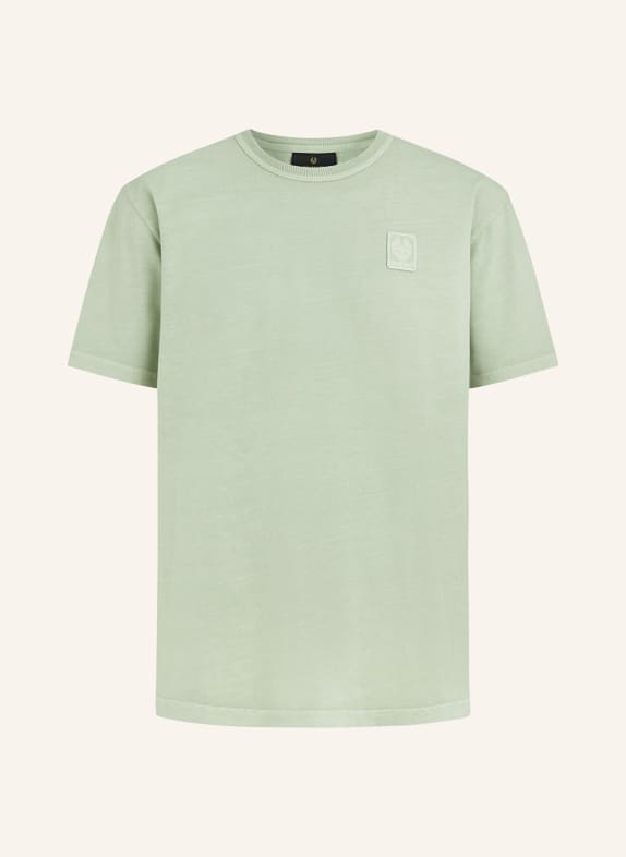 BELSTAFF T-shirt MINERAL OUTLINER LIGHT GREEN
