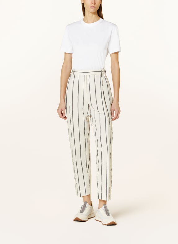 BRUNELLO CUCINELLI T-shirt met sierstenen WIT