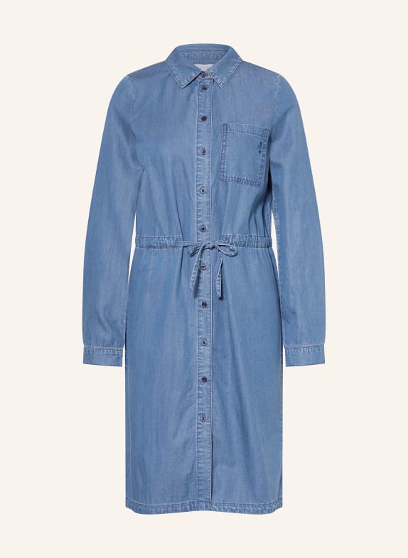 Calvin Klein Jeans Shirt dress in denim look 55Y7 BLUE