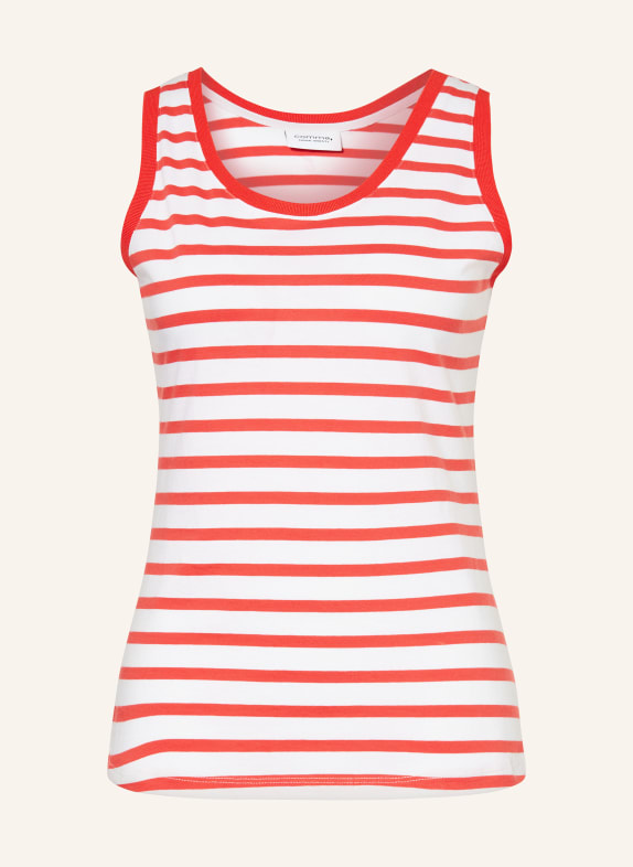 Calvin Klein Jeans Top WHITE/ RED