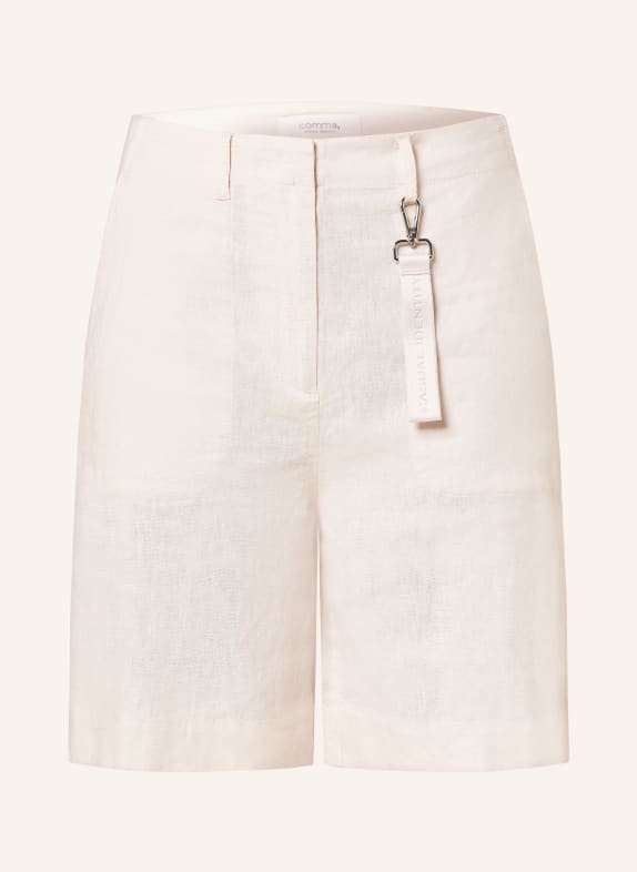 comma casual identity Shorts with linen LIGHT PINK