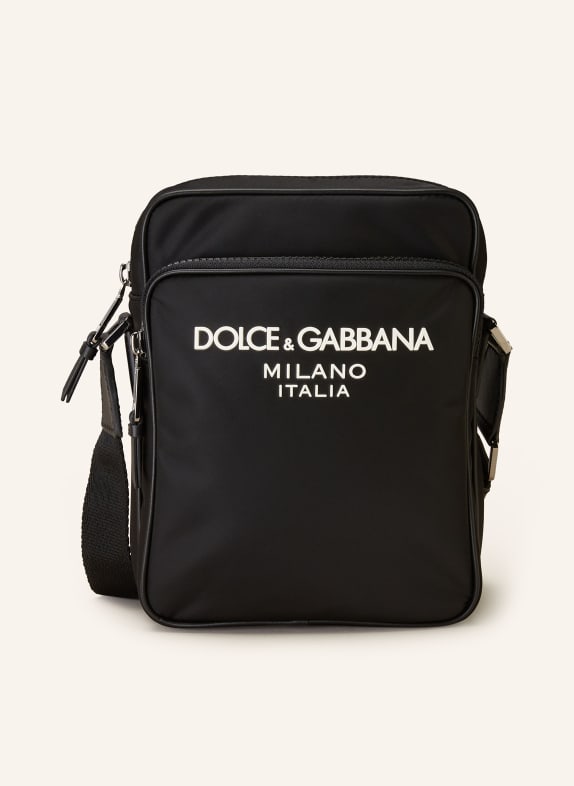 DOLCE & GABBANA Crossbody bag BLACK/ WHITE