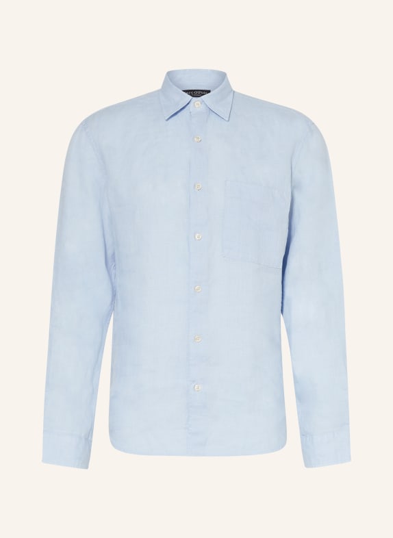 Marc O'Polo Linen shirt regular fit LIGHT BLUE