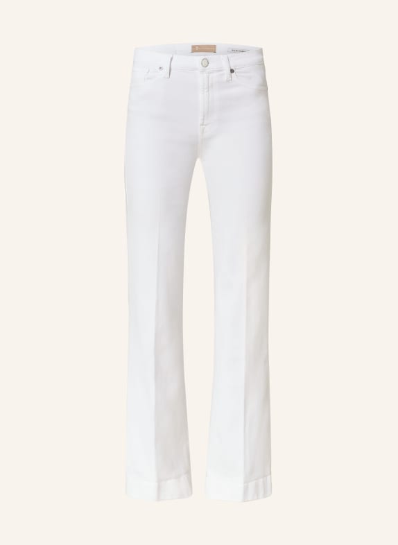 7 for all mankind Flared Jeans MODERN DOJO WEISS