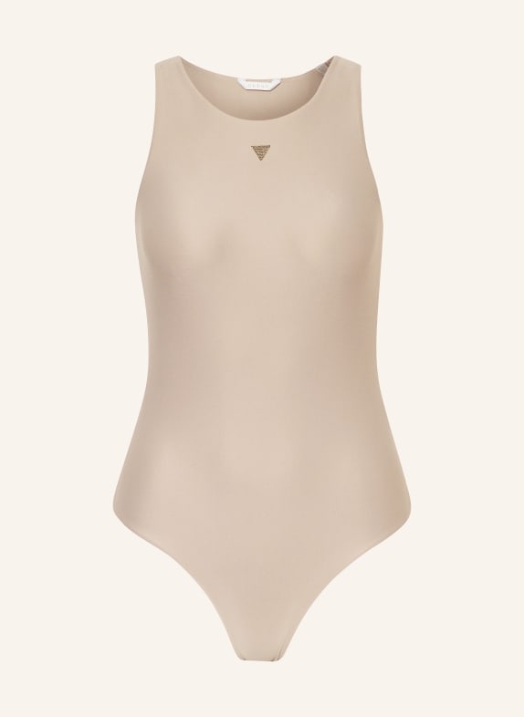 GUESS Body KIM with decorative gems TAUPE