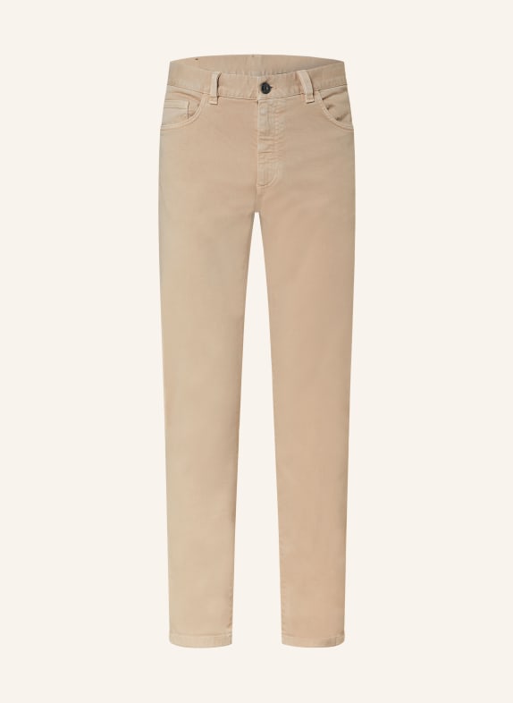 ZEGNA Trousers slim fit LIGHT BROWN