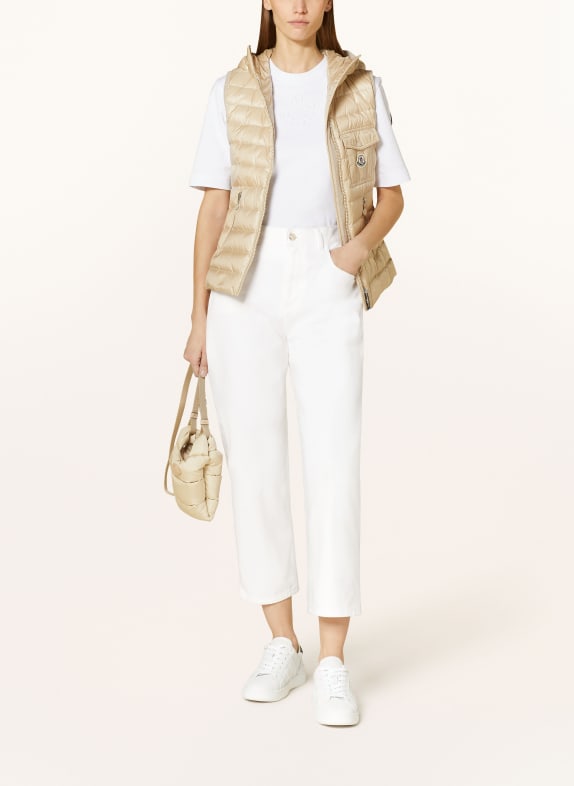 MONCLER 7/8-jeans WIT