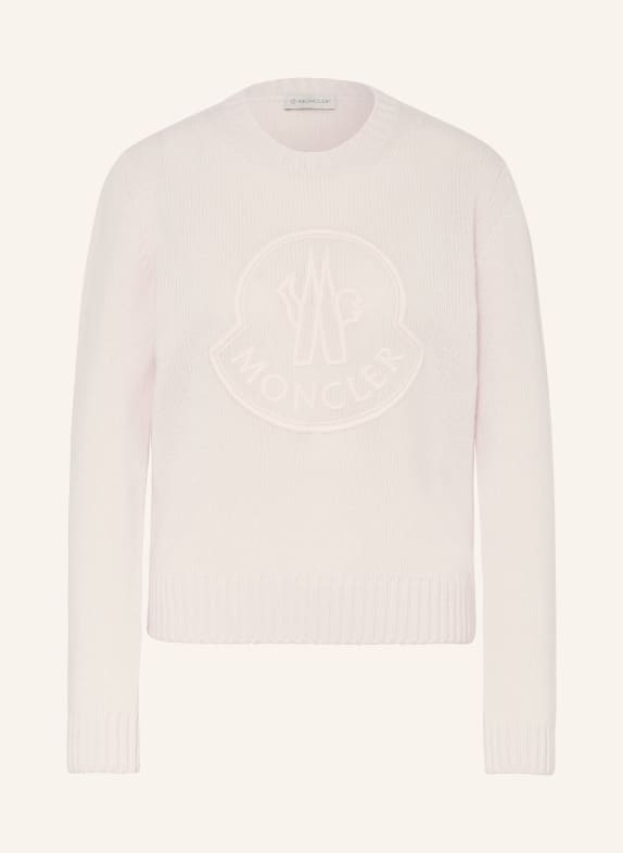 MONCLER Pullover mit Cashmere HELLLILA