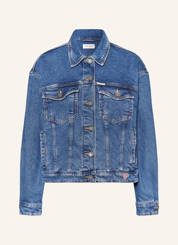 GUESS JEANS Denim jacket BLUE
